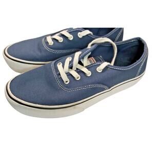 Skechers Street Los Angeles Women’s Blue White Lace Up Sneakers Size 8